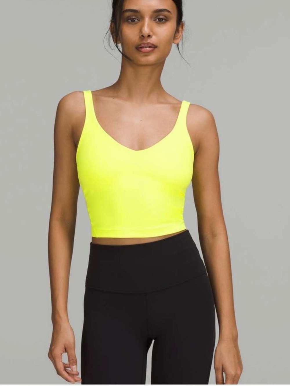 lululemon athletica Neon Yellow Align Tank